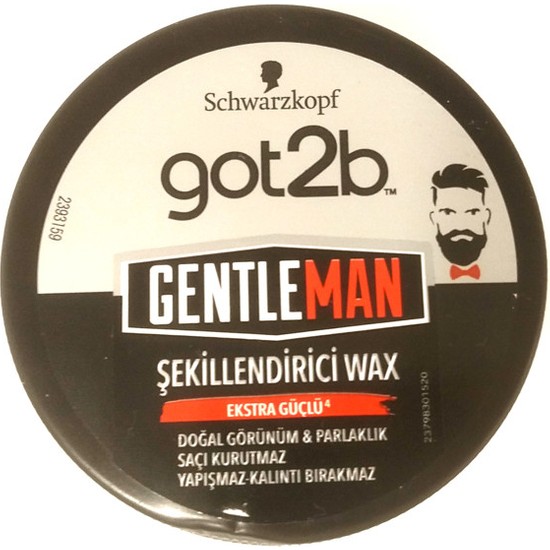 Got2B Gentleman Şekillendirici Wax 100Ml Fiyatı