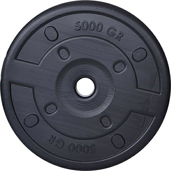 Aydın Sport 5 kg Dambıl Ağırlık Plakası Siyah Renkli