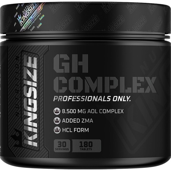 Kingsize Nutrition Gh Complex 180 Tablet Fiyatı