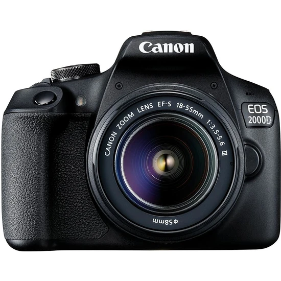 Canon Eos 2000D Dc Kit Fotoğraf Makinesi + Sd Kart