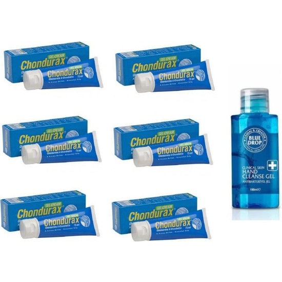 Chondurax Jel 75 ml x 6 + El Dezenfektanı 100 ml Fiyatı
