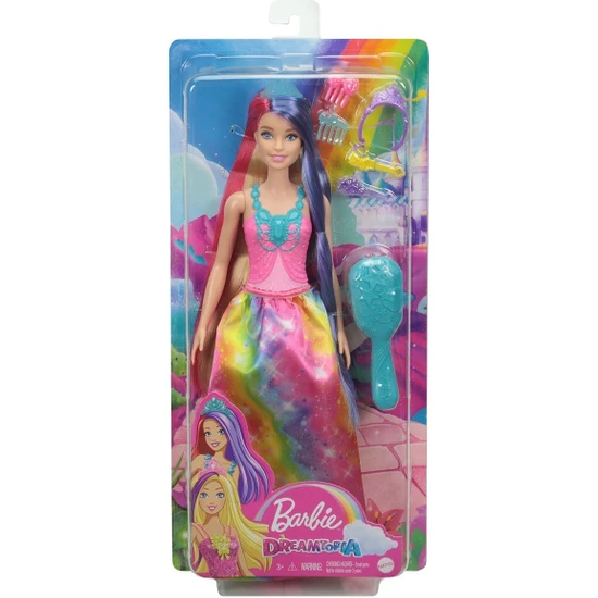 Barbie GTF37 Barbie Dreamtopia Uzun Saçlı Bebekler / Barbie Dreamtopia Hayaller Ülkesi