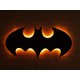 MF Tasarım Rgb Kumandalı Batman LED Işıklı Ahşap Mdf Dekoratif Tablo 50X30