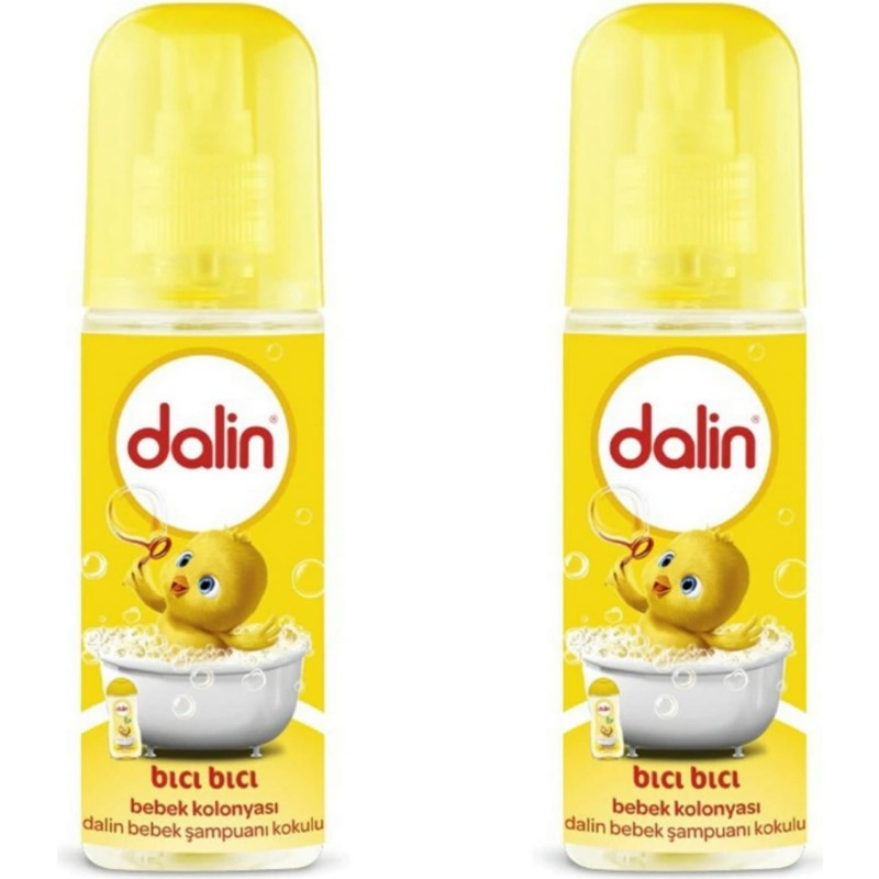 Dalin Bıcı Bıcı Bebek Kolonyası Dalin Bebek Şampuanı Kokulu 150 ml 2'li