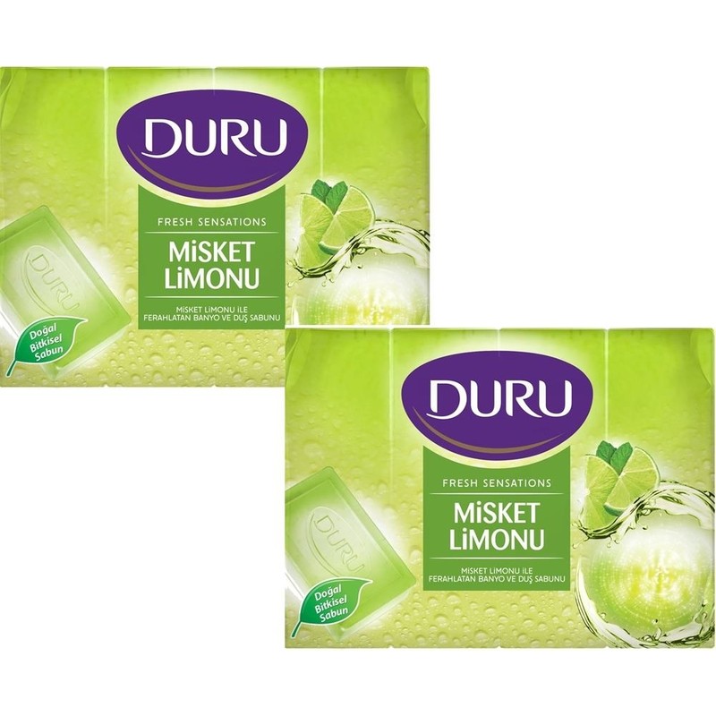 Duru Fresh Sensations Misket Limonu Duş Sabunu 2X600 gr