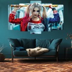 ZEVAHİR MOBİLYA DEKORASYON Zevahir 5 Parça Mdf Harley Quin Tablo