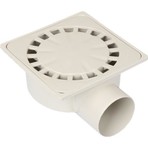 Luxwares 25 x 25 Çamur Süzgeci Yer Sifonu Ø 100 Lük Yandan Çıkışlı