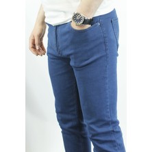 Taniş Erkek Yüksek Bel Regular Fit Pamuklu Kot Pantolon