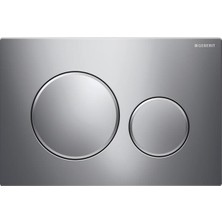 Geberit SIGMA20 Kumanda Paneli, Çift Basmalı, Parlak/mat/parlak - 115.882.KH.1
