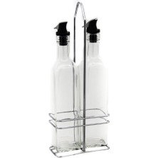 Galeri Kristal  Yağlık Sirkelik Seti 2'li 250 ml Siyah
