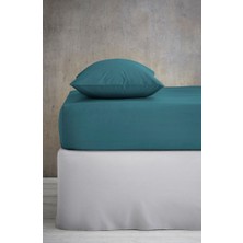 Şanlı 120’LİK Penye Lastikli Çarşaf 120*200 cm (Koyu Petrol)