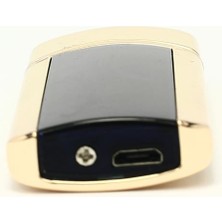 Degrade Lighter DG1020 X2 Ay Yıldız Motifli USB Şarjlı Elektronik Elektrikli Çakmak