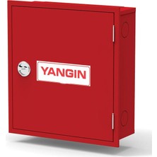 Ersan 1" Tek Kapaklı Saç Kapak 20 mt Hortumlu 0.90 mm Yangın Dolabı Tse' Li Sıva Altı Ersan