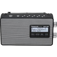 Panasonic RF-D10EG-K Dab+Dijital Radyo Siyah