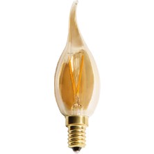 Cata 3 Adet Ct 4281 Cata 4W Rustik LED Ampul Amber 2700K E14 Duy