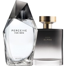 Avon Perceive ve Alpha Erkek Parfüm Paketi