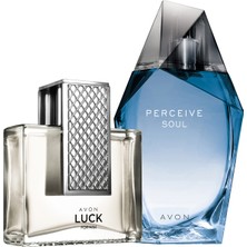 Avon Luck ve Perceive Soul Erkek Parfüm Paketi