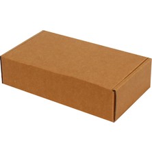 Kolici 18x10x4,5cm Kilitli Kutu -Kraft 20'li