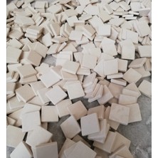 Lena 100 Adet 1x4,5x6 Baskısız Limra Doğaltaş Nikah Şekeri  Boyama Magnet Taşları