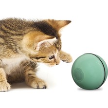 Gahome Interaktif Kedi Oyuncak Top USB Şarj Edilebilir (Yurt Dışından)