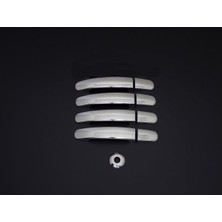 Fams Otomotiv  Ford Tourneo Custom Krom Kapı Kolu 4 Kapı 9 Parça 2012> Paslanmaz Çelik