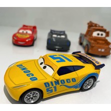 Kardelen Cars Şimşek Mcqueen Mater Oyuncak Arabalar 4'lü Set