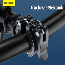 Baseus Quick To Take 360 Derece Dönebilen Bisiklet ve Motosiklet Telefon Tutucu