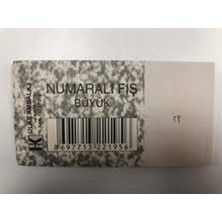 Ulaş Numaralı Fiş Büyük