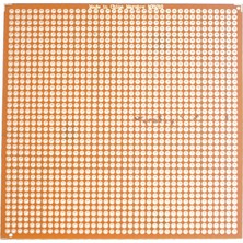 Robotistan 10X10 cm Delikli Pertinaks (Bakır) Tek Yüzlü