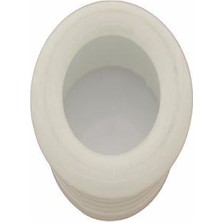 Azm Hırdavat Tas Kulp Beyaz-Beyaz 5'li