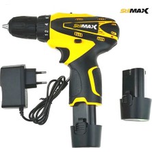 Stilmax  24 W 4 Ah Çift Akülü  Şarjlı  Vidalama Matkap Multi Function