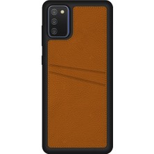 Fitcase Samsung Galaxy A02S Kılıf Proda Deri Çift Kartlık Cepli Kapak