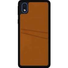 Fitcase Samsung Galaxy A01 Core Kılıf Proda Deri Çift Kartlık Cepli Kapak