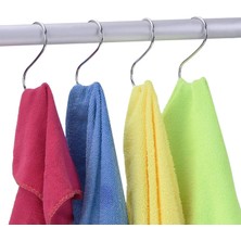 Etsylight S Kanca, 7,5 Cm, Mutfak Kanca, Banyo Kanca, Gardırop Kanca, Nikel Renk- 20 Adet