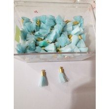 Livza Bijuteri  Rekli Püskül Takı Malzemesi (Sarı Kaplama) 5 Adet