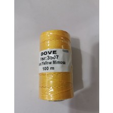 Livza Bijuteri Paraşüt Ipi Takı Malzemesi 100 Mt. Sarı Renk