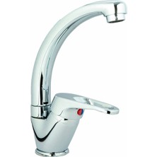 Tıger Mix Kuğu Lavabo Bataryası Döner Borulu Sıcak Soğuk Su Mix Hilton Lavabo Mutfak Batarya