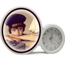 Nobbystar Saatli Fasılalı LED Işıklı Sihirli Ayna Hediye Fotoğraf Çerçevesi