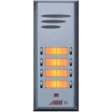 AUDIO Zil Buton  Basic Hoparlörlü 8 Li Çift Sıra 004849-E08