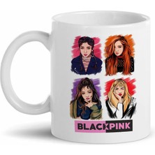 Hediye Center  Blackpink Tasarımlı Kupa Bardak D08
