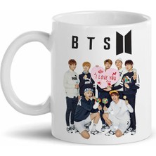 Hediye Center  Bts Tasarımlı Kupa Bardak D01
