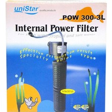 Unistar Pow 300-1L Akvaryum Iç Filtre 500 L/h