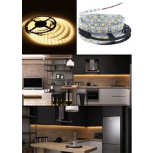 Aciko 3 Çipli Gün Işığı Şerit LED 2 mt + 12V Adaptör Kuruluma Hazır Set