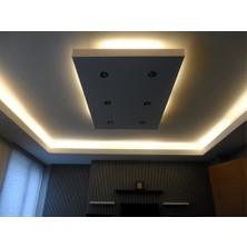 Aciko Tavan Için 2 Metre Kırmızı 3 Çipli Şerit LED Anahtarlı Set