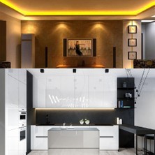Aciko 3 Çipli Gün Işığı Şerit LED 4 mt + 12V Adaptör Kuruluma Hazır Set