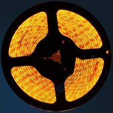 Aciko 3 Çipli Amber Şerit LED 10 METRE+12V Trafo Kuruluma Hazır Set