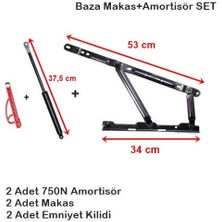 Gasan Baza Seti, Makas+Amortisör+Emniyet Kilidi