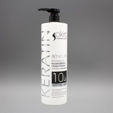 Okiro Keratin % Biotin Acil Bakım Saç Kremi 1000 ml +  Keratin Biotin Bakım Şampuanı 1000 ml