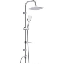 Duxxa D.100.4.C Trend 400 Krom Tepe Banyo Duş Takımı