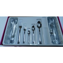 Kardelen 12 Kişlik Yıldız 60 Parça Kaşık Çatal Set